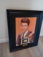 Cliff Richard Hand Signed Autograph Framed Rare