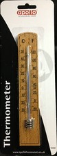Wood wooden thermometer wall - thermometer,