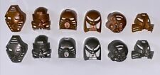 LEGO BIONICLE GOLD & SILVER KANOHI MASKS TOA MATA NUI THAU LEWA GALI KOPAKA ONUA