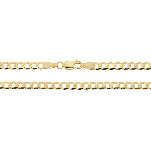 9ct yellow gold curb - 9ct,