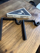 IKEA BETYDLIG Wall Ceiling Curtain Pole Holder Bracket, Black 3 Pack