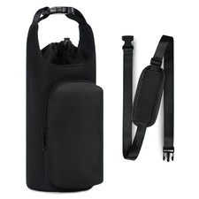 Insulated Water Bottle Holder - 32oz &40oz Tumbler Carrier with Strap Outdoor UK