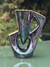 Vintage Art Deco Blue Lustre