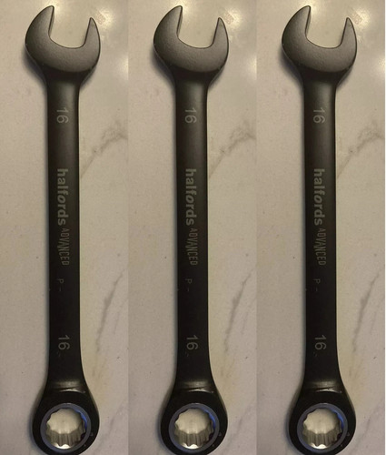 Halfords 16mm ratchet spanner - 16mm,