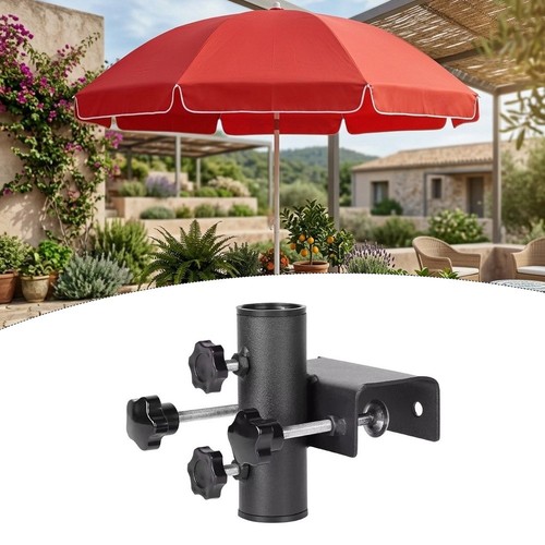 Deck railing bracket umbrella - deck,