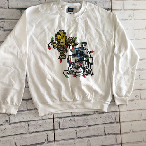Star wars sweatshirt white - star,