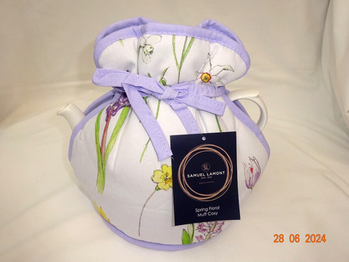 Muff open top tea cosy - open,