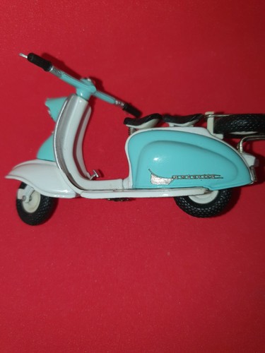 Metal moped ornament - metal,