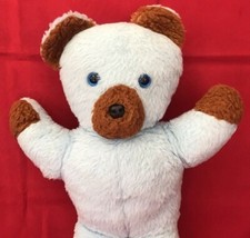 Vintage Teddy Bear Baby Blue Brown Plush Soft Toy 19" (48cm) 1980s-1990s