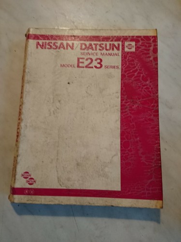 Nissan urvan e23 genuine - nissan,