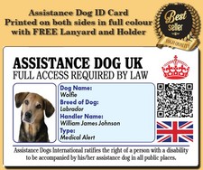 ASSISTANCE DOG UK - SERVICE ID