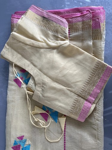 Saree 100 cotton - cotton, sari
