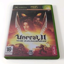 Unreal II The Awakening 2 Xbox Original PAL UK 2004 Complete with Manual VGC CIB