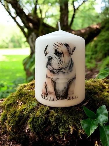 British bulldog puppy dog - bulldog,