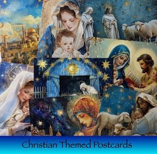 Christian Themed Postcards  -