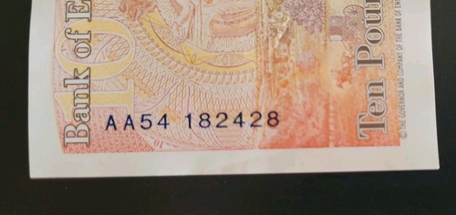 Aa54 ten pound - aa54, £10