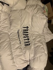Trapstar Puffer Coat Men Women Jacket White UNISEX  Size L