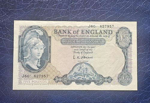 Bank england five - england, £5