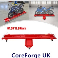 Motorcycle Motorbike Parking Dolly Centre Stand Trolley Skate Garage Mover 567kg