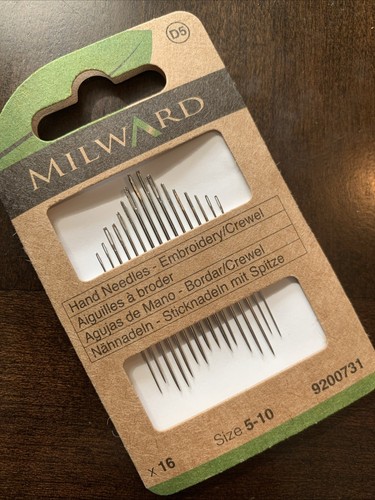 Hand sewing needles - hand,