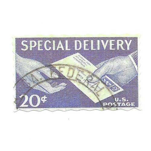 Postage special delivery 20 - us,