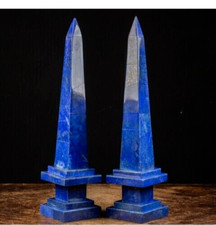 15" Marble Obelisk Vintage 2