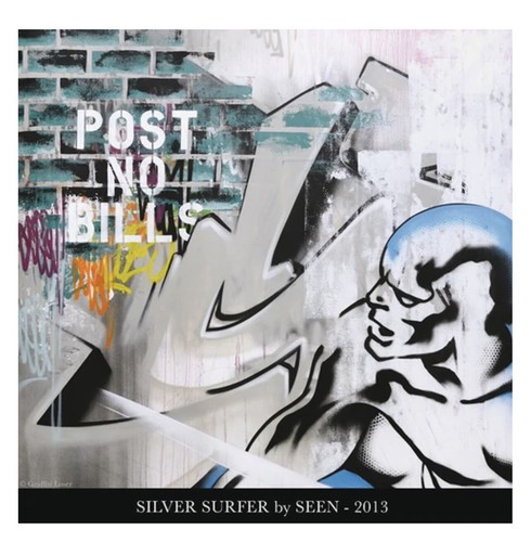 Seen graffiti art signed - art,