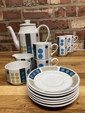 Midwinter TEMPO 15-piece Coffee Set - Complete And In Excellent Condition