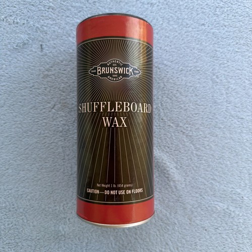 Brunswick shuffleboard wax - shuffleboard,