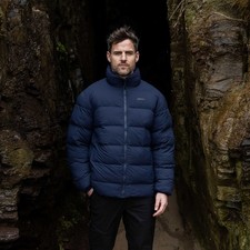 Musto Men's Active Puffer jacket in Navy Blue UK Large