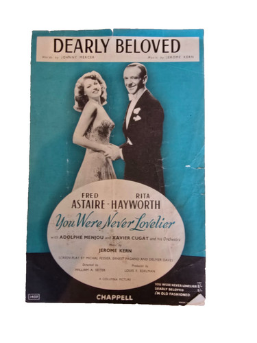 Vintage 1942 sheet music - vintage,