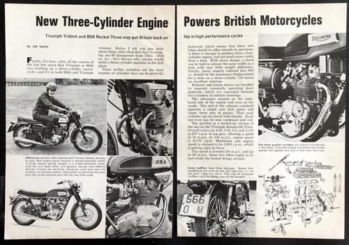 Triumph trident bsa rocket - triumph,