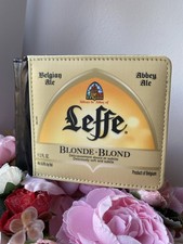 Leffe Blonde Belgium Beer Mens Wallet