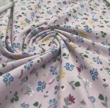 Dainty Flowers Cotton Stretch Jersey 200 GSM 95/5 Lycra 4 Way Stretch