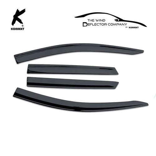 Wind deflector set for - set, toyota
