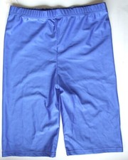 Girls Size 12  school cycle shorts PE  Gym knickers sports shorts ROYAL BLUE