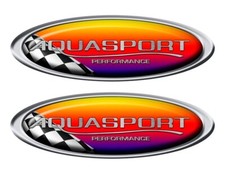 Two Aqua Sport Boat Oval