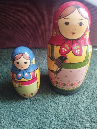 Russian wooden babushka - russian,