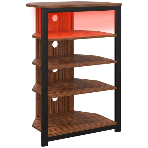 Tier corner stand with - tv,