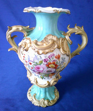 Minton? Rococo Revival Vase
