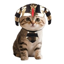 Dog Cat Egyptian Headdress Halloween Halloween Headpiece Deluxe Costume Cool
