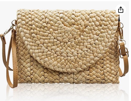 Grantop women straw clutch - women's,