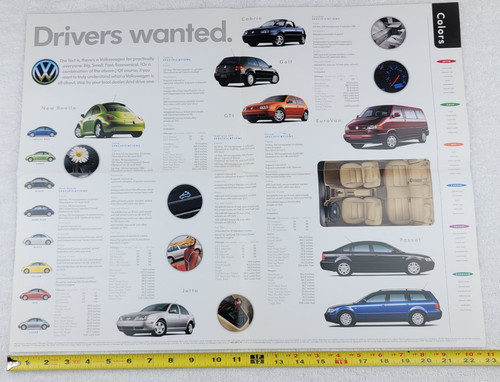 2000 volkswagen drivers wanted - 2000,