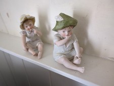 Piano Babies X 2 Bisque