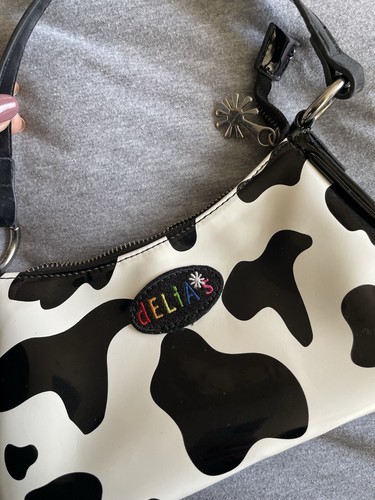 Delias cow print bag - print,