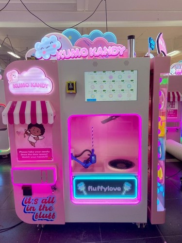 Automated candy cotton - cotton, vending