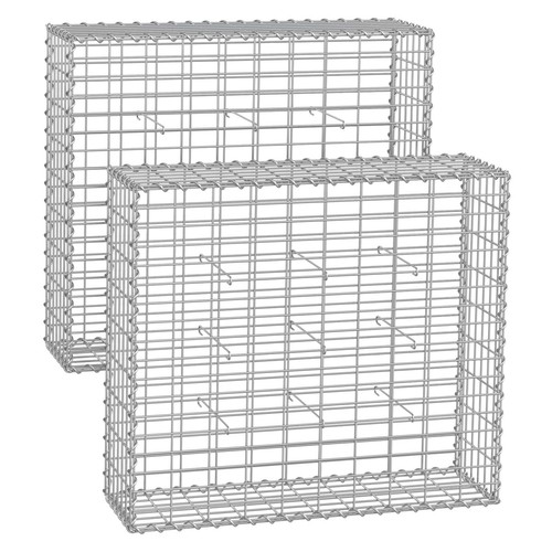 Gabion baskets garden decor - garden,