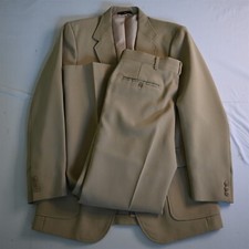 Vtg USA Made 42R 32x30 Khaki