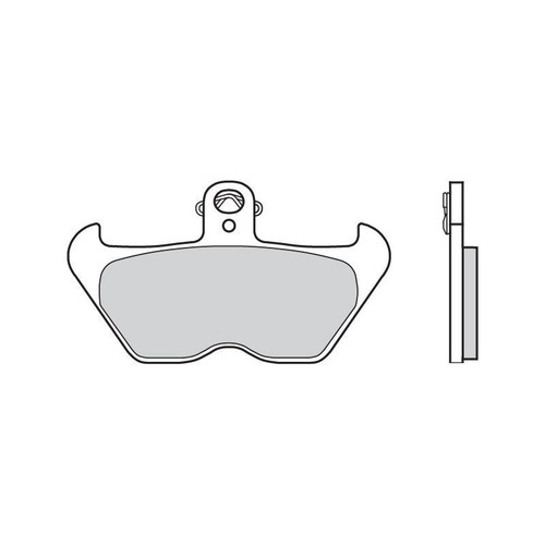 Brembo front brake pads set - brembo,