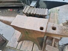 Vintage Blacksmiths Anvils and Stands/swage block Cast iron (read description)